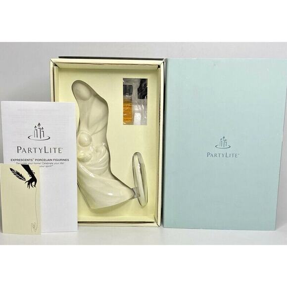 PartyLite ExpreScent Nativity Figurine & Diffuser Rare Retired NIB P22C/P90420 - Picture 1 of 3
